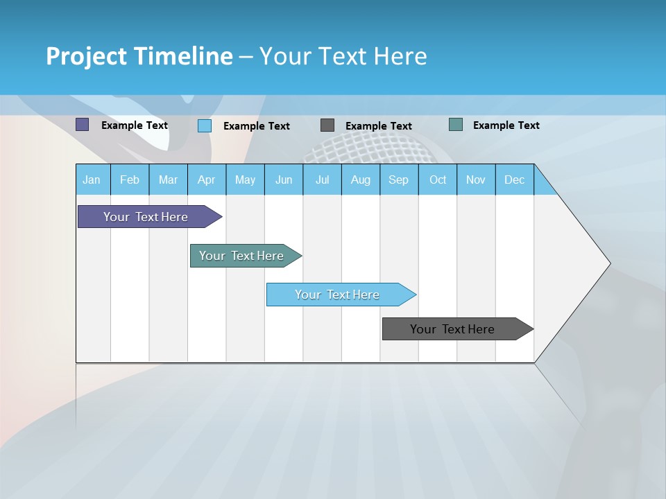 Listeners Lips Businesswoman PowerPoint Template