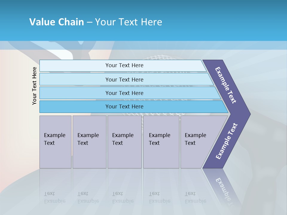 Listeners Lips Businesswoman PowerPoint Template