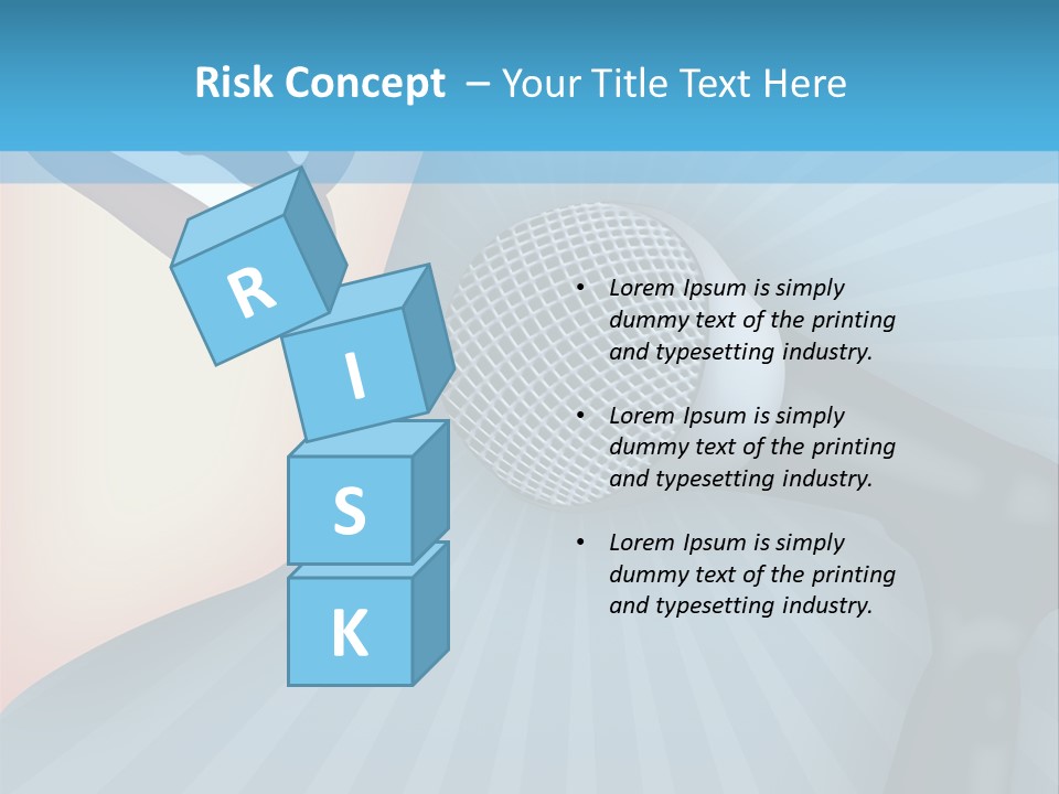 Listeners Lips Businesswoman PowerPoint Template