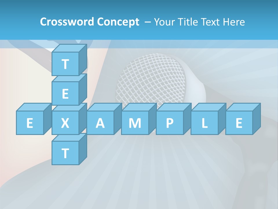 Listeners Lips Businesswoman PowerPoint Template