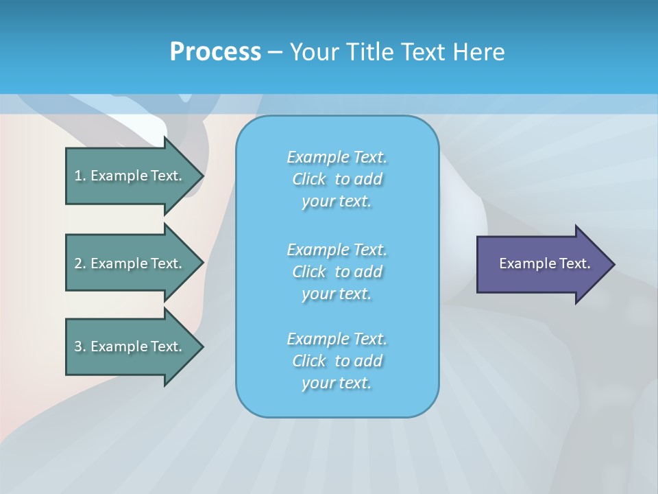 Listeners Lips Businesswoman PowerPoint Template