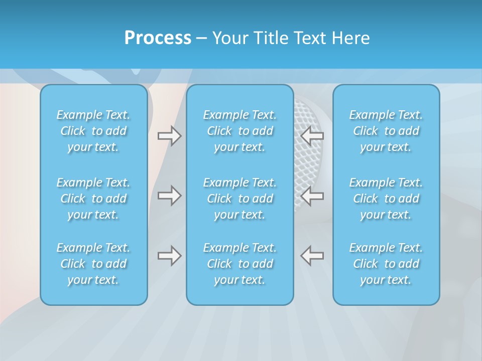 Listeners Lips Businesswoman PowerPoint Template