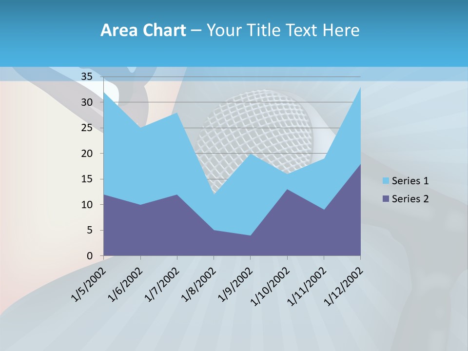 Listeners Lips Businesswoman PowerPoint Template