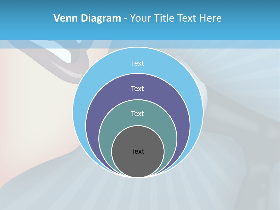 Listeners Lips Businesswoman PowerPoint Template