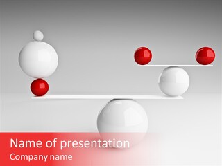 Sphere Business Scale PowerPoint Template