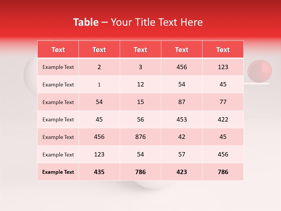 Sphere Business Scale PowerPoint Template