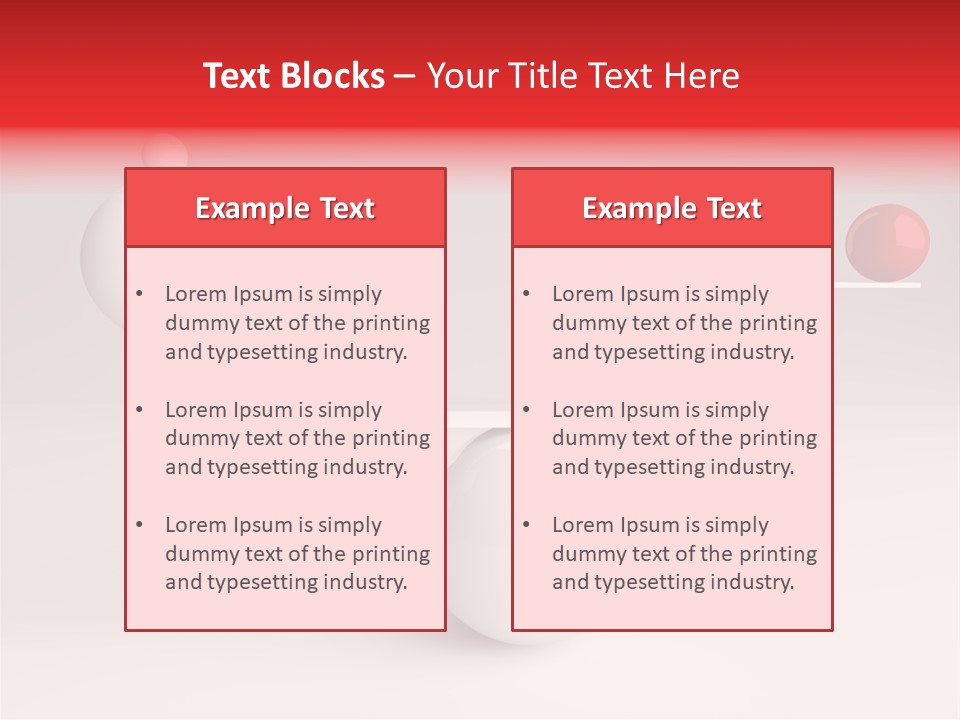 Sphere Business Scale PowerPoint Template