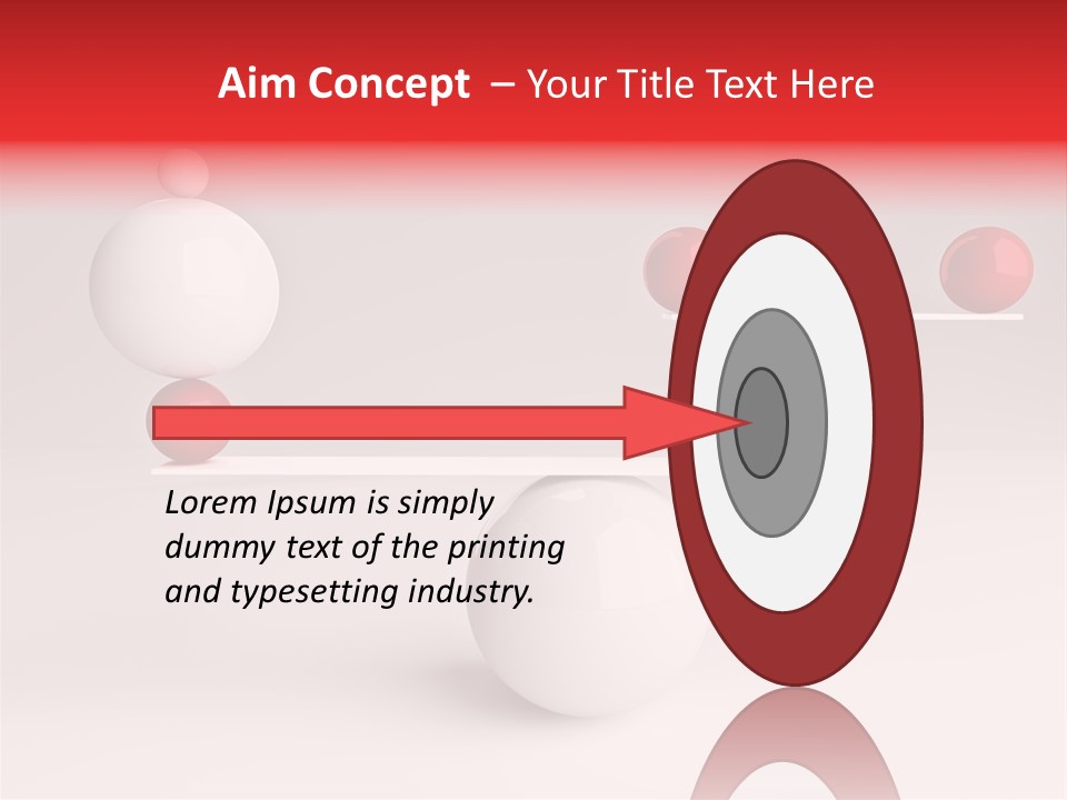 Sphere Business Scale PowerPoint Template
