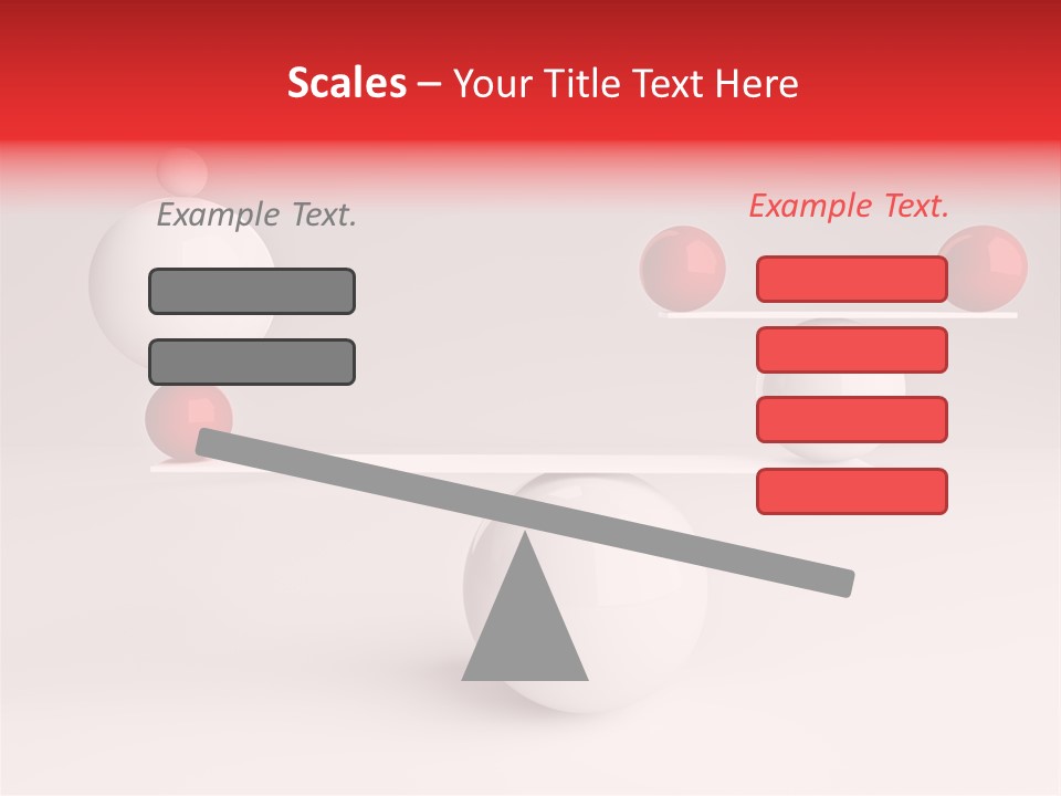 Sphere Business Scale PowerPoint Template
