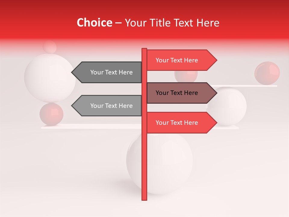 Sphere Business Scale PowerPoint Template