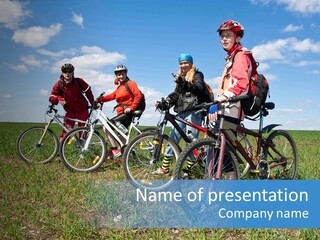 Tour Outside Sky PowerPoint Template