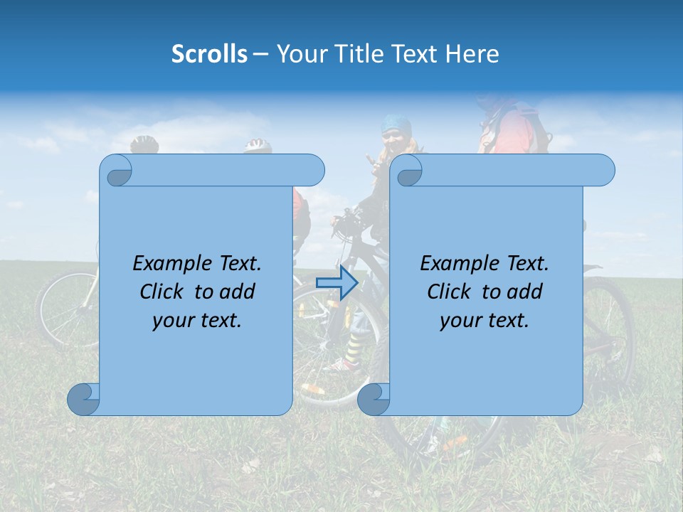 Tour Outside Sky PowerPoint Template