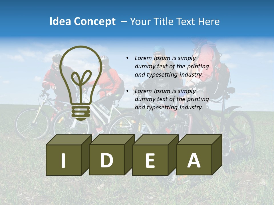 Tour Outside Sky PowerPoint Template