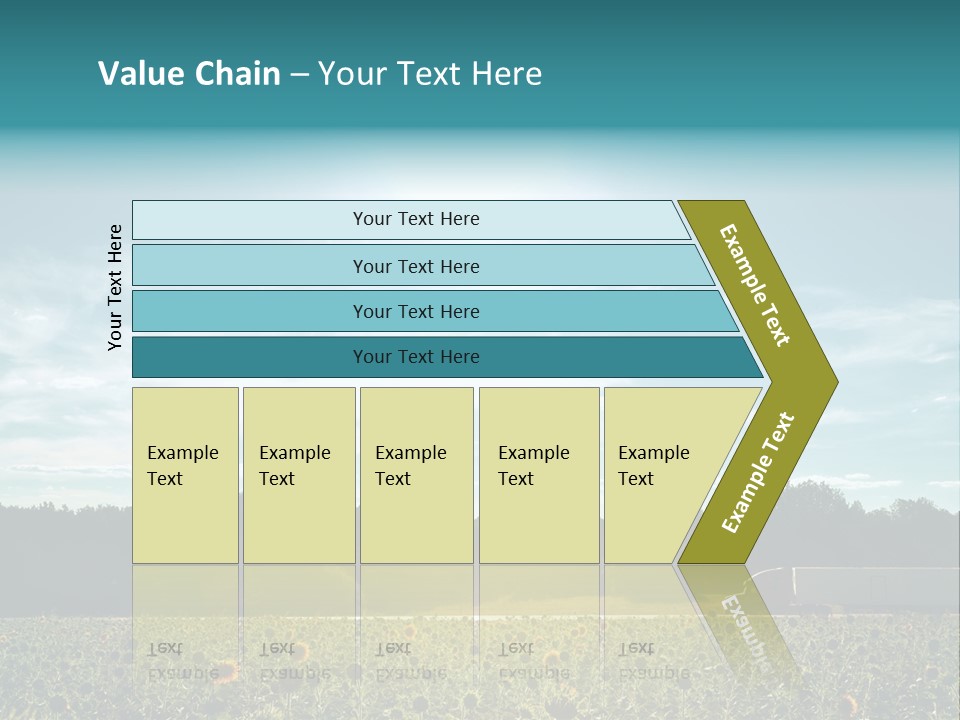 Trucking Vehicle Road PowerPoint Template