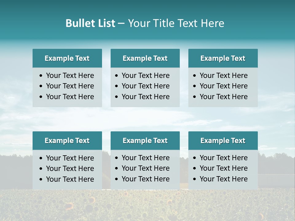 Trucking Vehicle Road PowerPoint Template