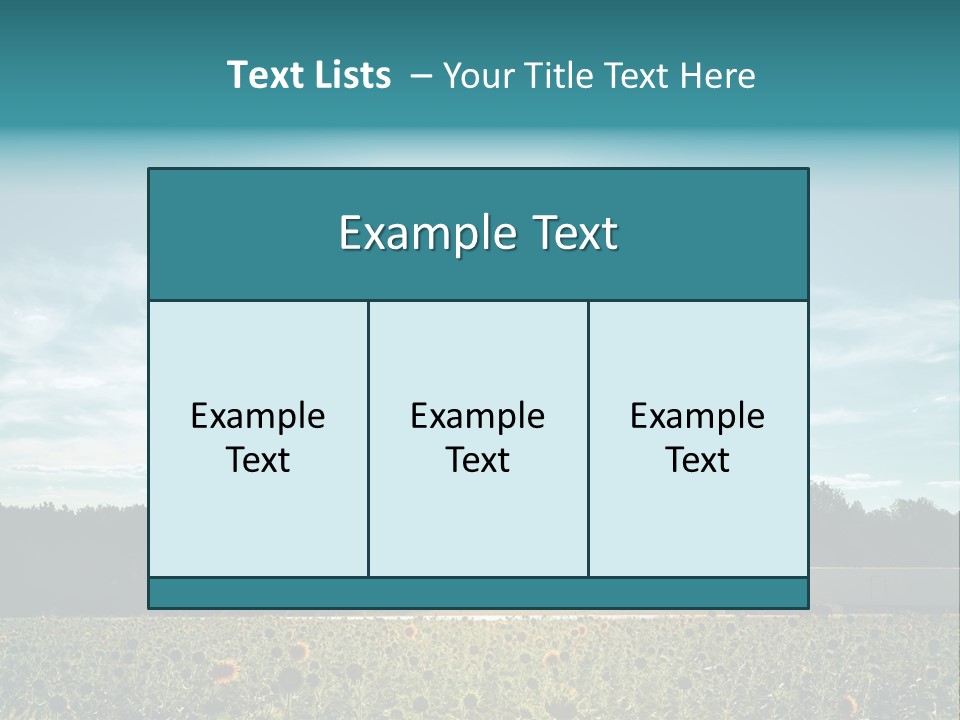 Trucking Vehicle Road PowerPoint Template
