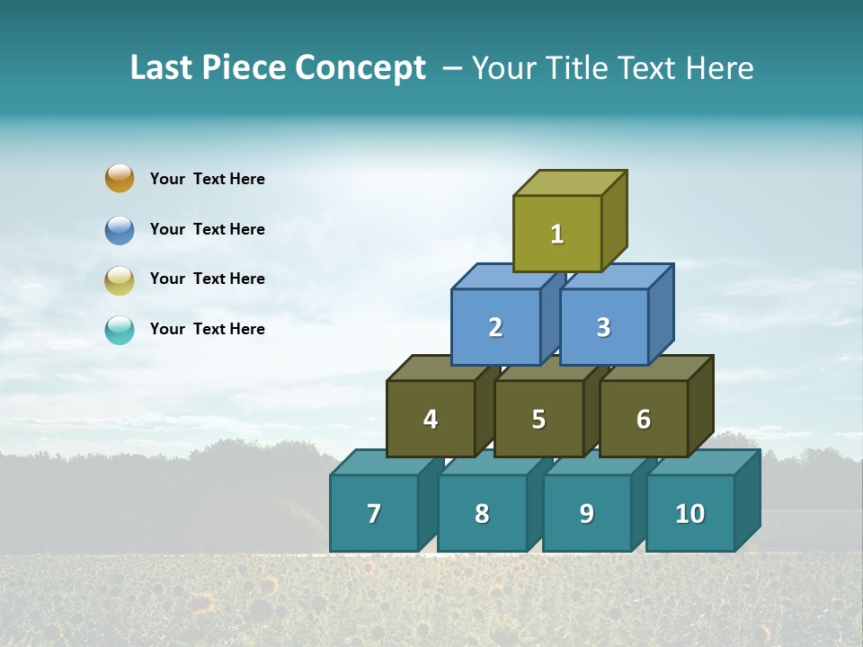 Trucking Vehicle Road PowerPoint Template