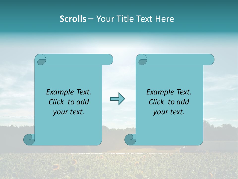 Trucking Vehicle Road PowerPoint Template