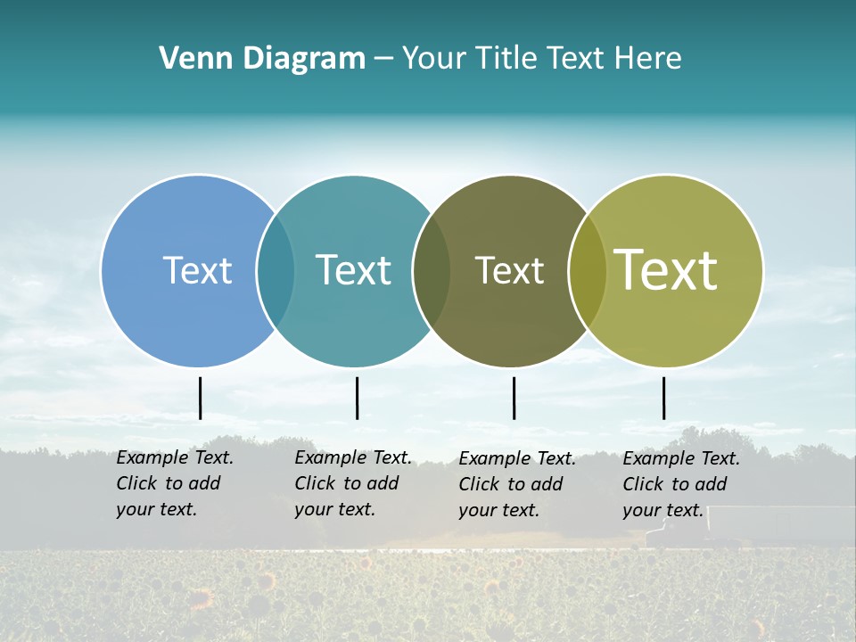 Trucking Vehicle Road PowerPoint Template