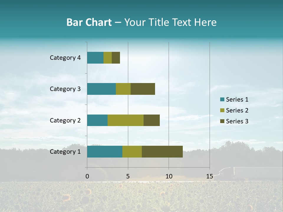 Trucking Vehicle Road PowerPoint Template