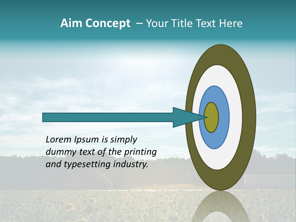 Trucking Vehicle Road PowerPoint Template