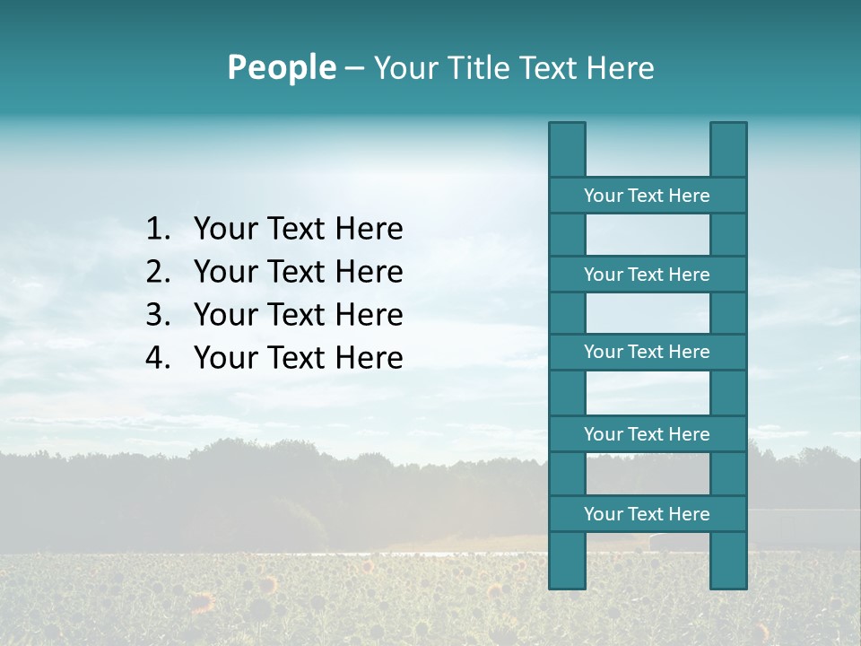 Trucking Vehicle Road PowerPoint Template