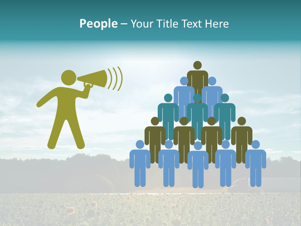 Trucking Vehicle Road PowerPoint Template