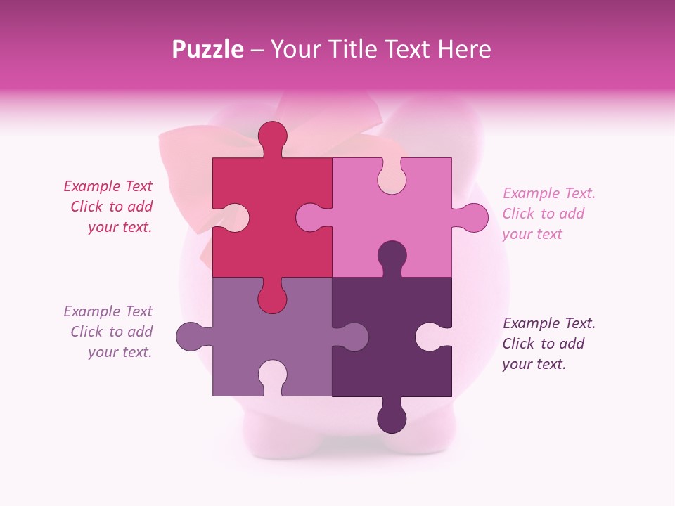 Earn Ribbon Vibrant PowerPoint Template