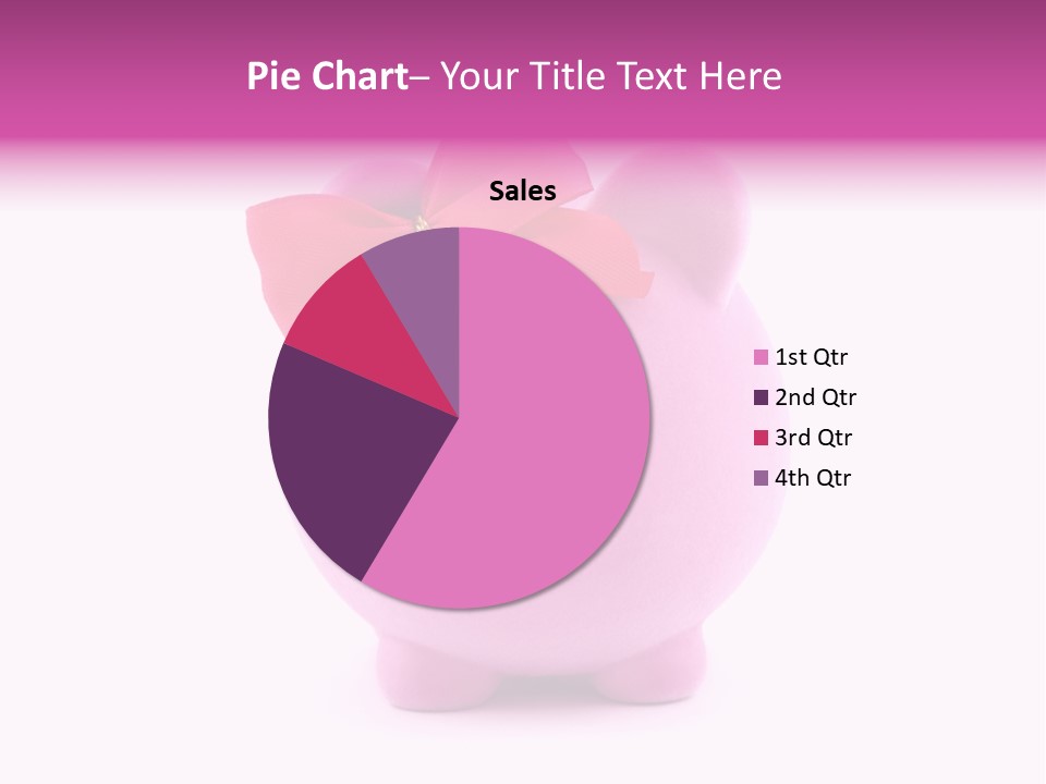 Earn Ribbon Vibrant PowerPoint Template