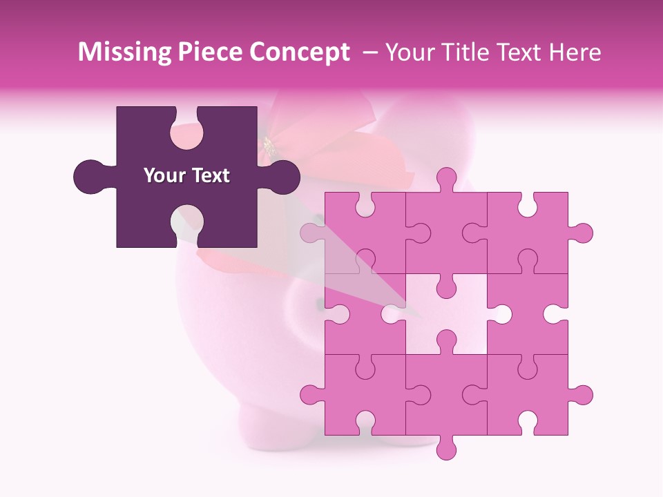 Earn Ribbon Vibrant PowerPoint Template