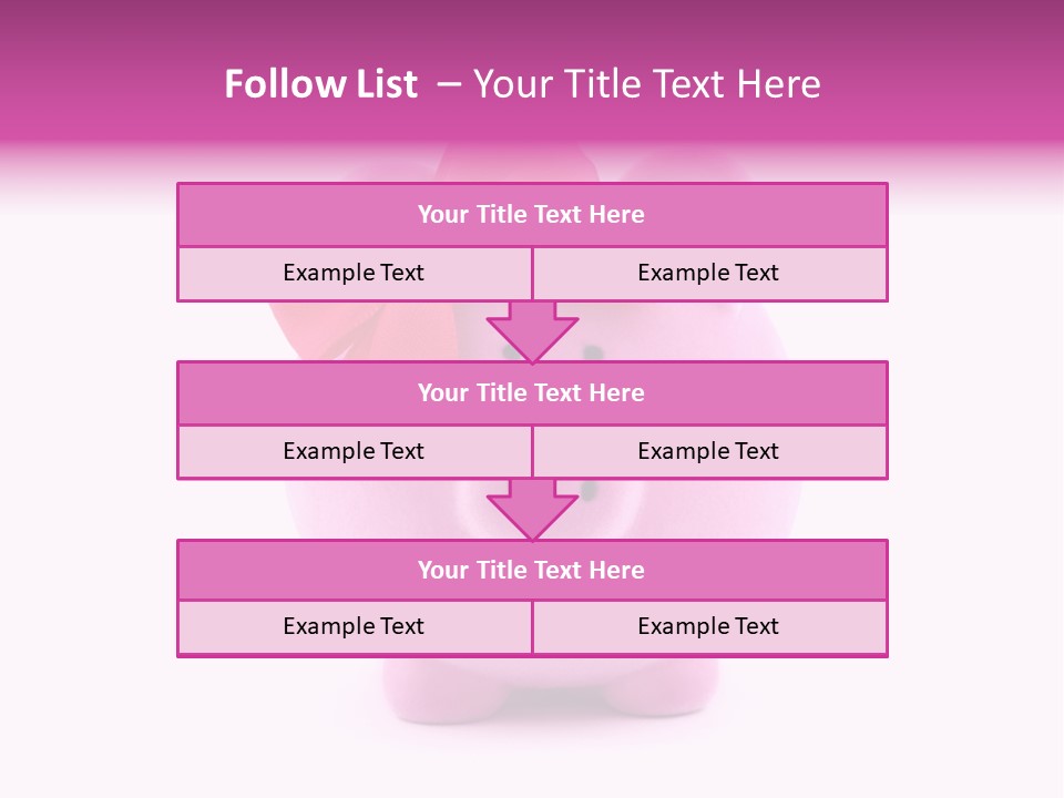 Earn Ribbon Vibrant PowerPoint Template