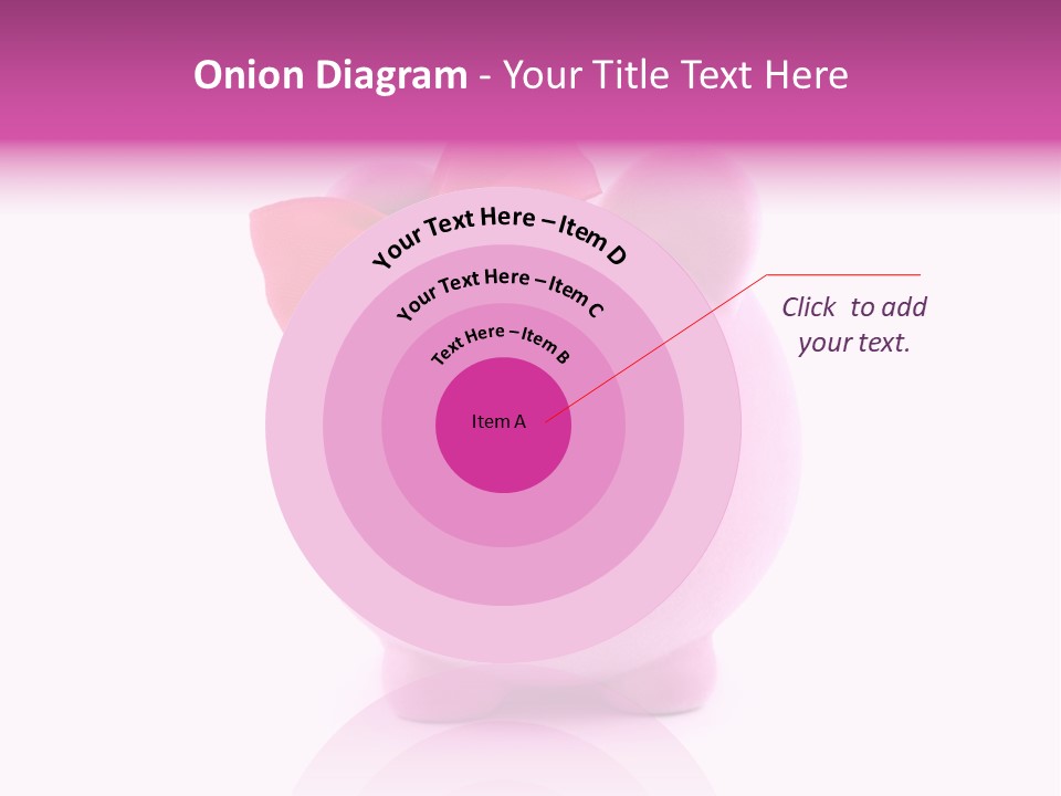 Earn Ribbon Vibrant PowerPoint Template