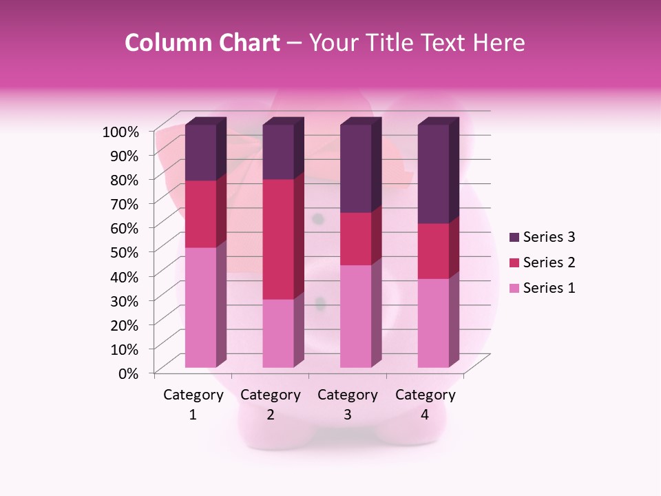Earn Ribbon Vibrant PowerPoint Template