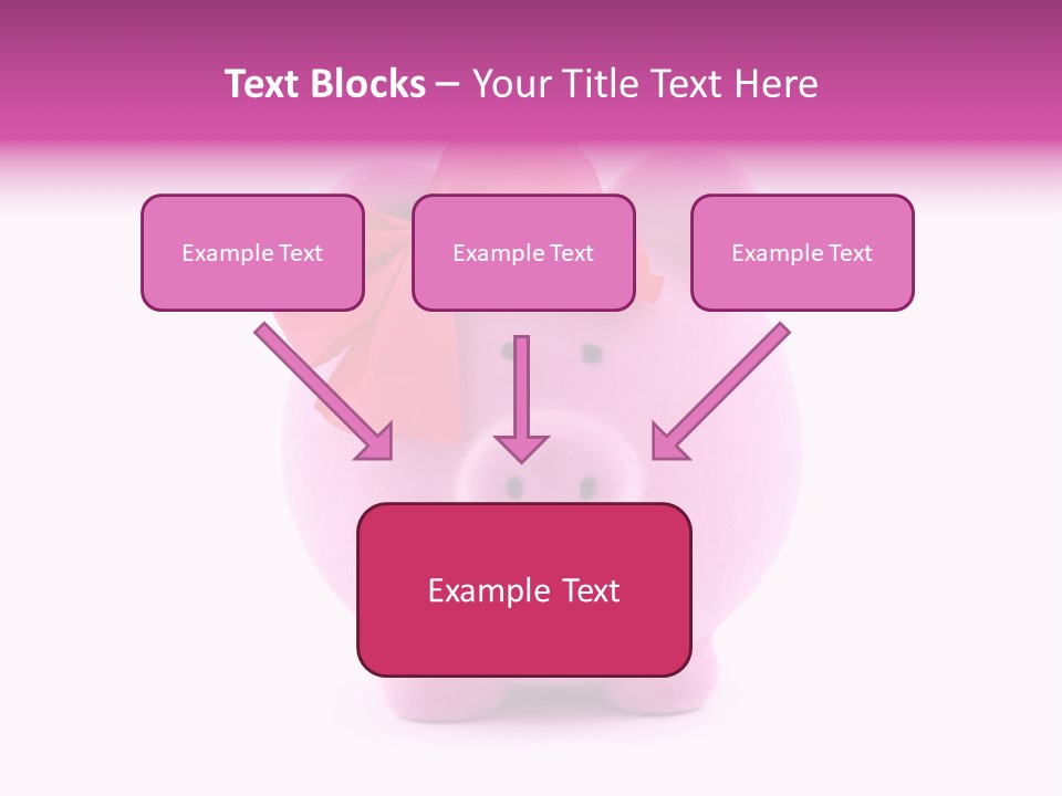 Earn Ribbon Vibrant PowerPoint Template