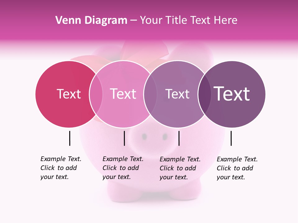 Earn Ribbon Vibrant PowerPoint Template