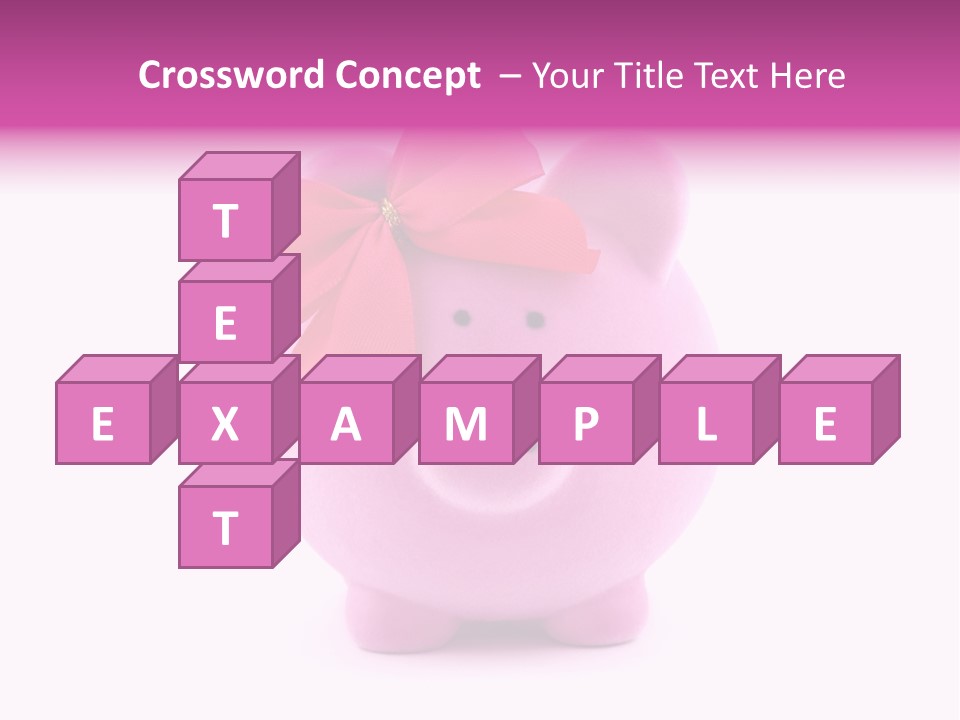 Earn Ribbon Vibrant PowerPoint Template