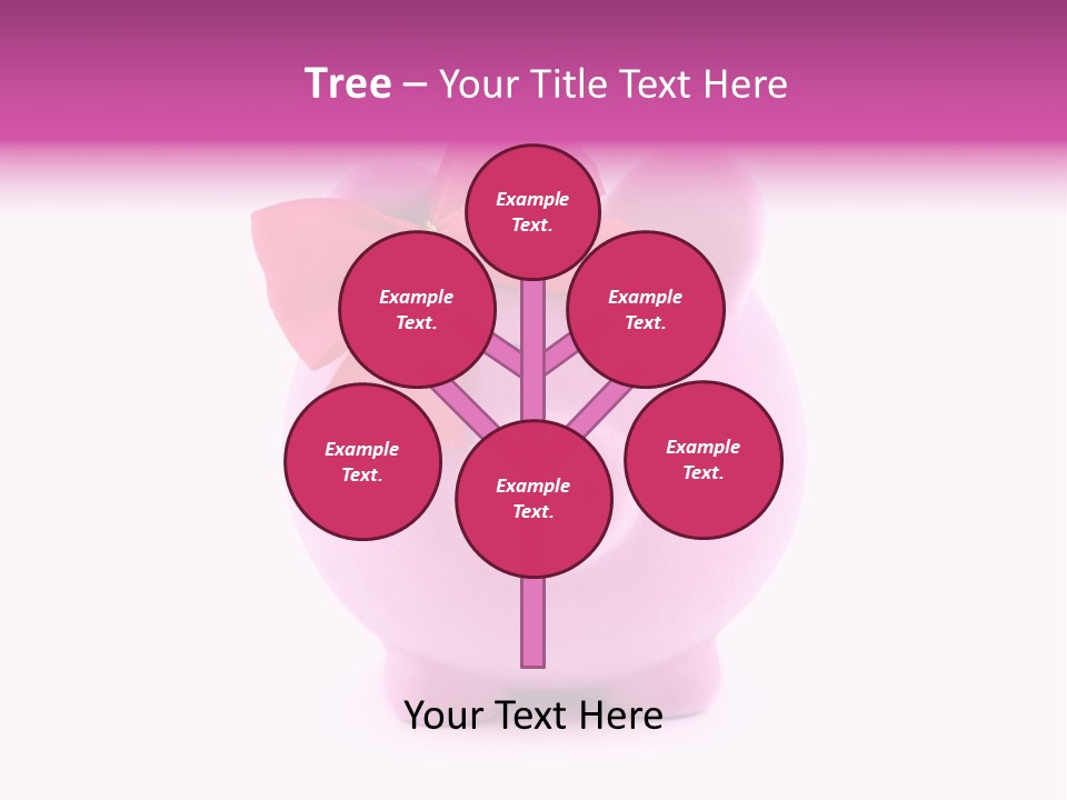 Earn Ribbon Vibrant PowerPoint Template