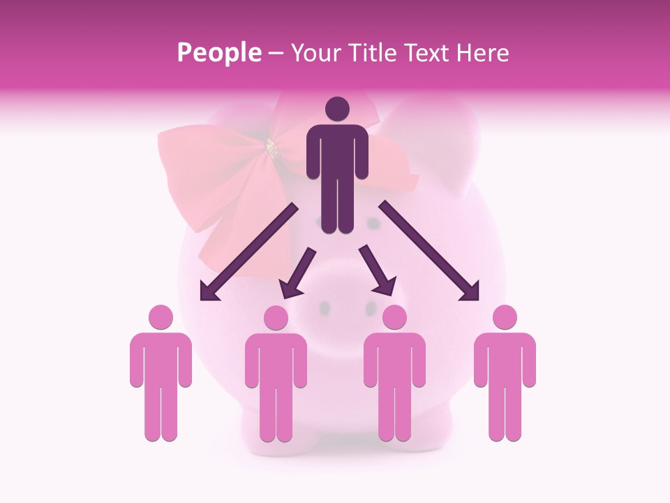 Earn Ribbon Vibrant PowerPoint Template