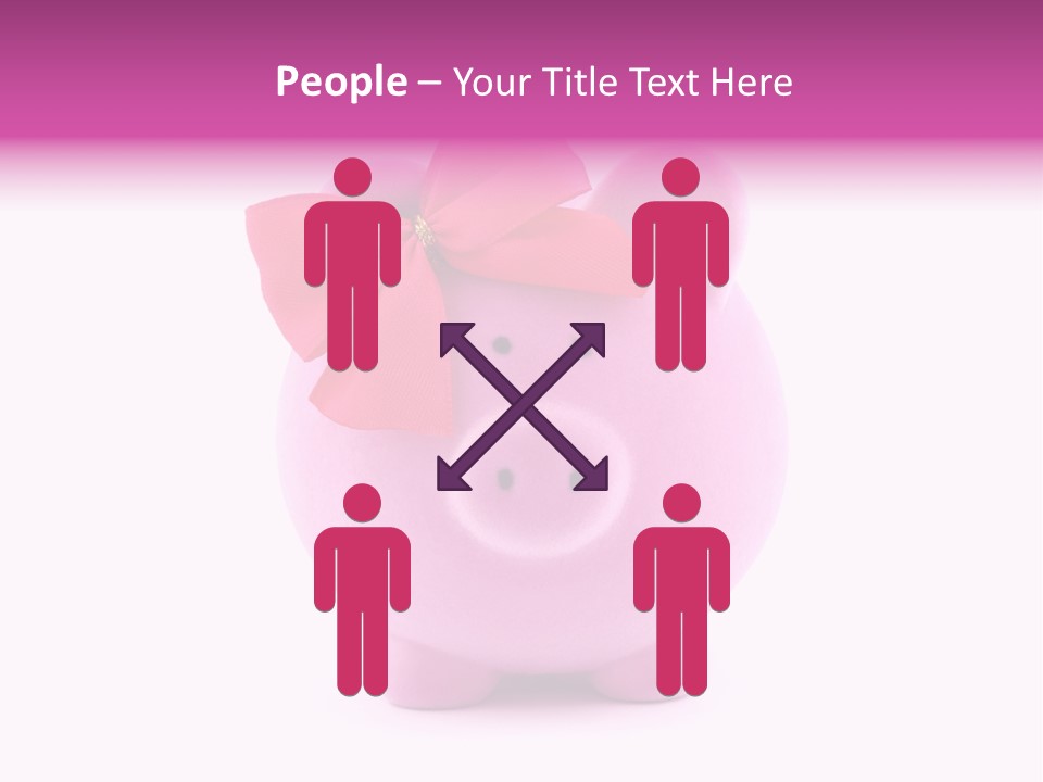 Earn Ribbon Vibrant PowerPoint Template