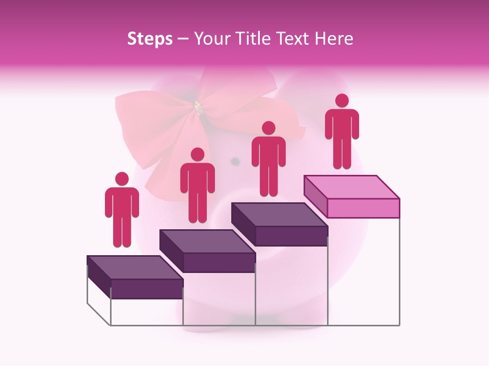 Earn Ribbon Vibrant PowerPoint Template
