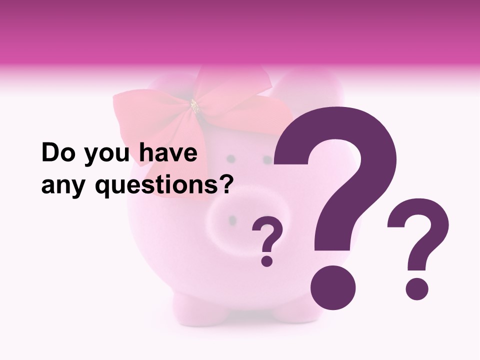 Earn Ribbon Vibrant PowerPoint Template