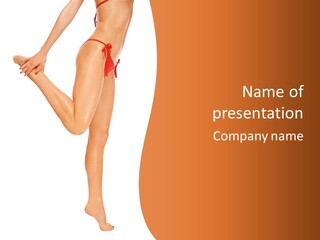 Waxing Legs Careless PowerPoint Template