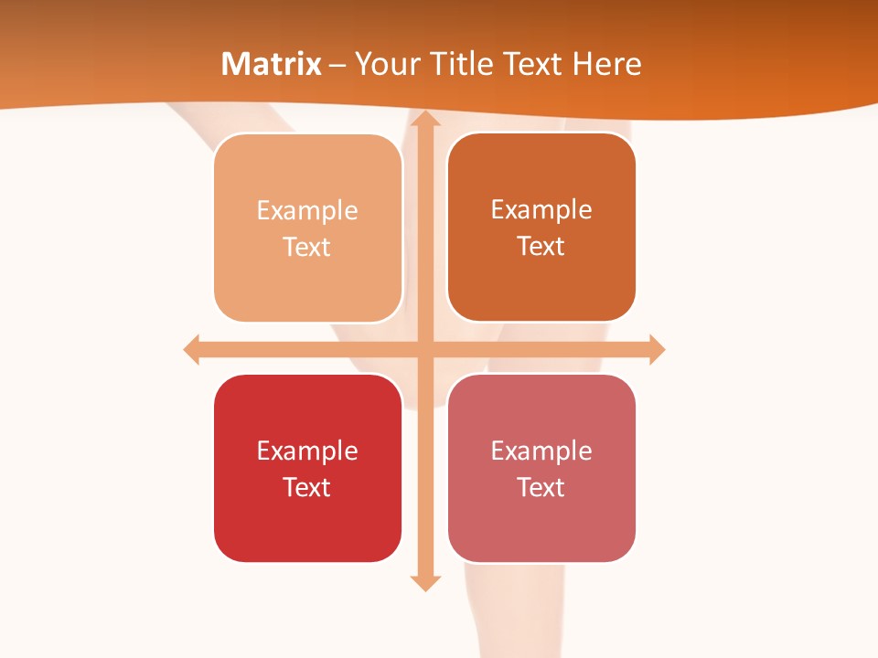 Waxing Legs Careless PowerPoint Template