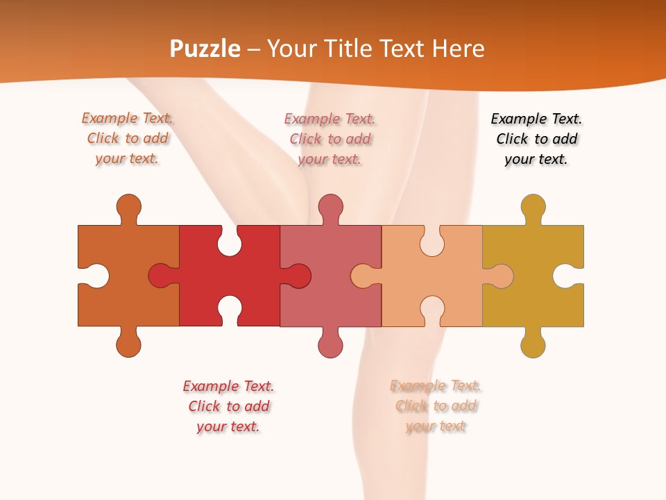 Waxing Legs Careless PowerPoint Template