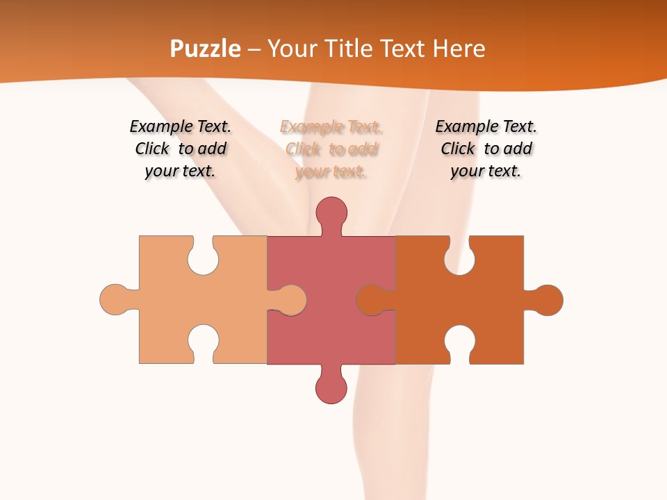 Waxing Legs Careless PowerPoint Template