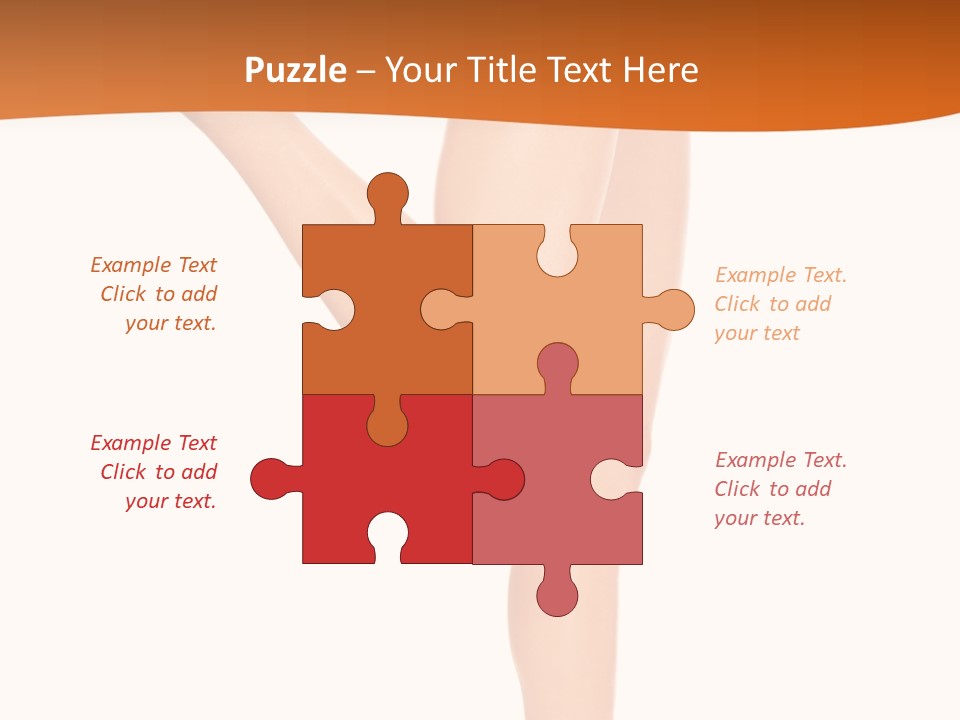 Waxing Legs Careless PowerPoint Template