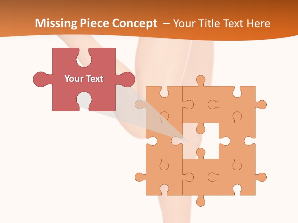 Waxing Legs Careless PowerPoint Template