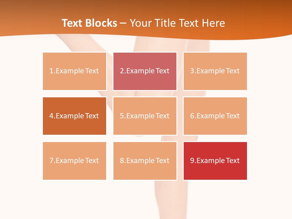 Waxing Legs Careless PowerPoint Template