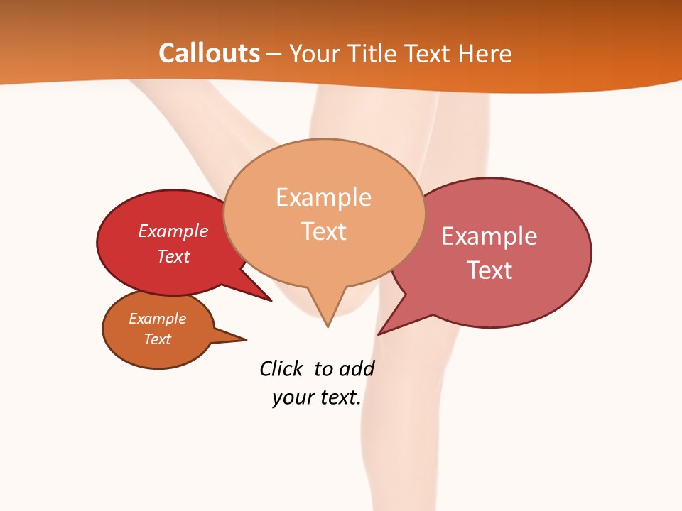 Waxing Legs Careless PowerPoint Template