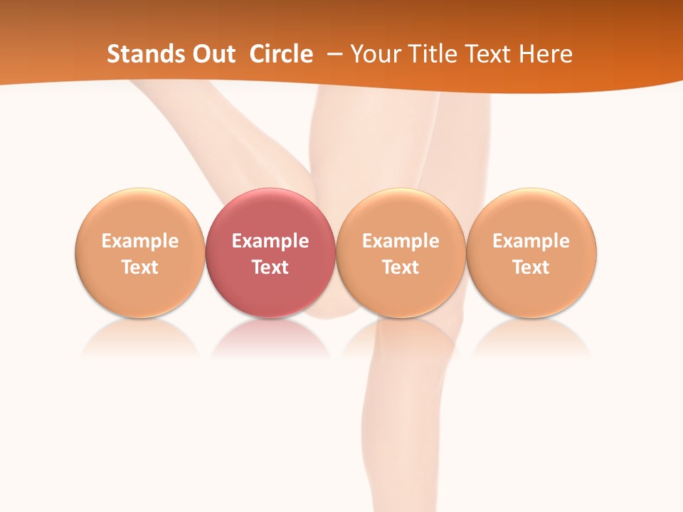Waxing Legs Careless PowerPoint Template